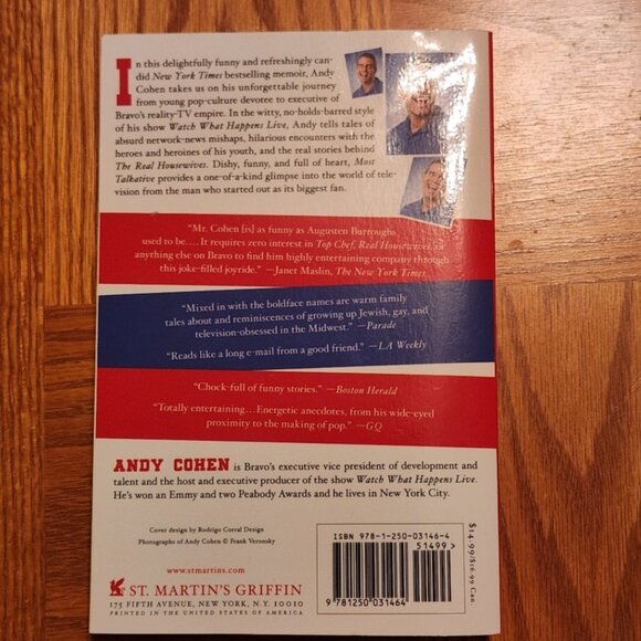 Most Talkative by Andy Cohen - Picture 3 of 6